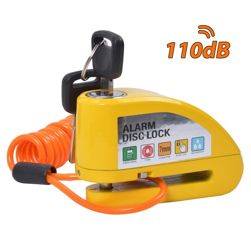 Motorbike security alarm disc - security,