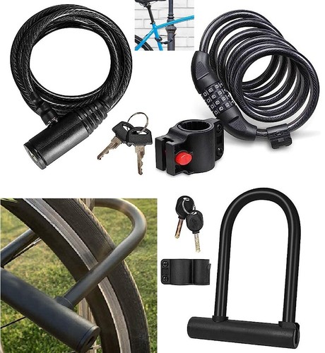 Security lock bike - bike, cycle