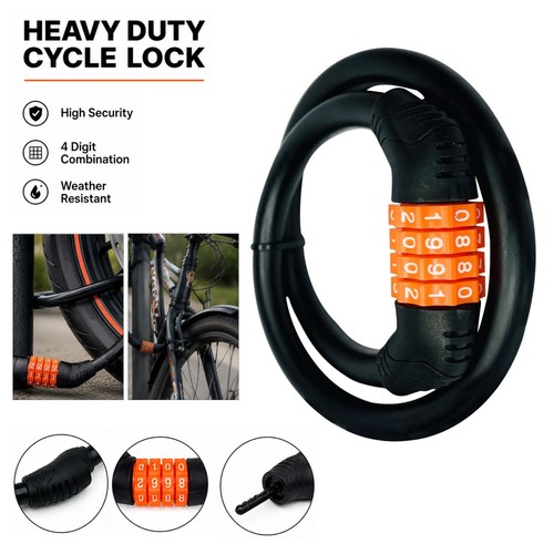 Bike lock heavy - lock, duty