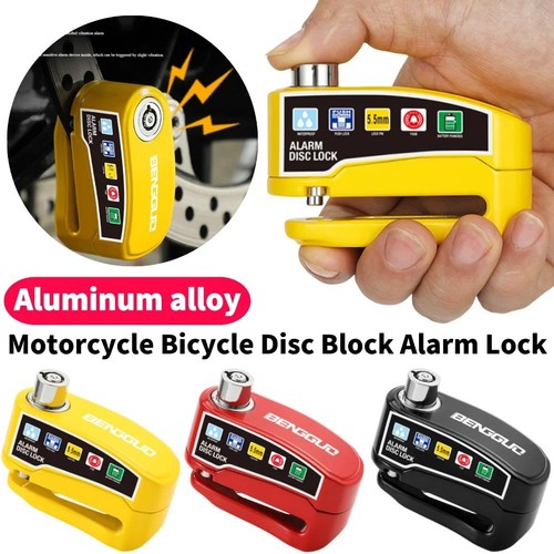 Motorbike security disc - motorbike, lock