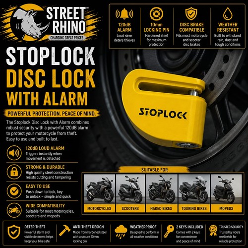 Stoplock motorcycle disc - stoplock,