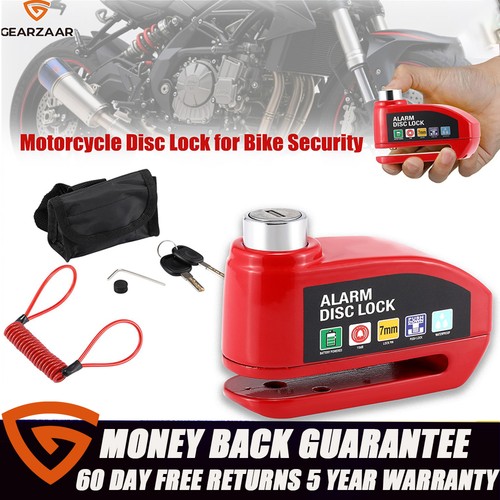 Alarm motorbike disc lock - disc,