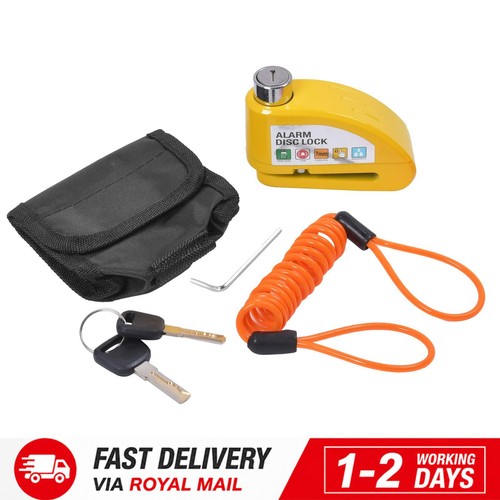 Motorbike security alarm disc - security,