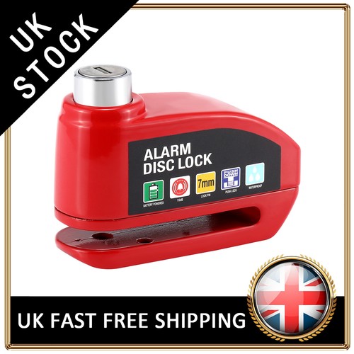 Motorbike lock alarm - lock, disc