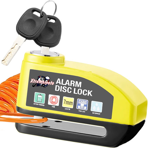Alarm motorbike disc lock - motorbike,