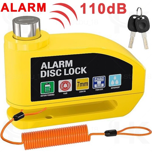 Motorbike security disc - security, lock