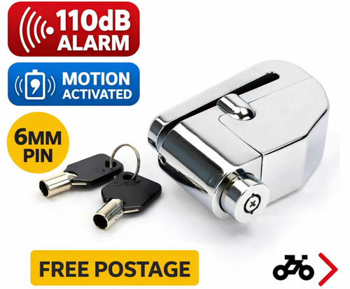 Alarm disc lock - alarm,